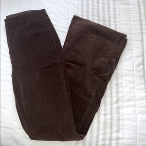 brown corduroy flares